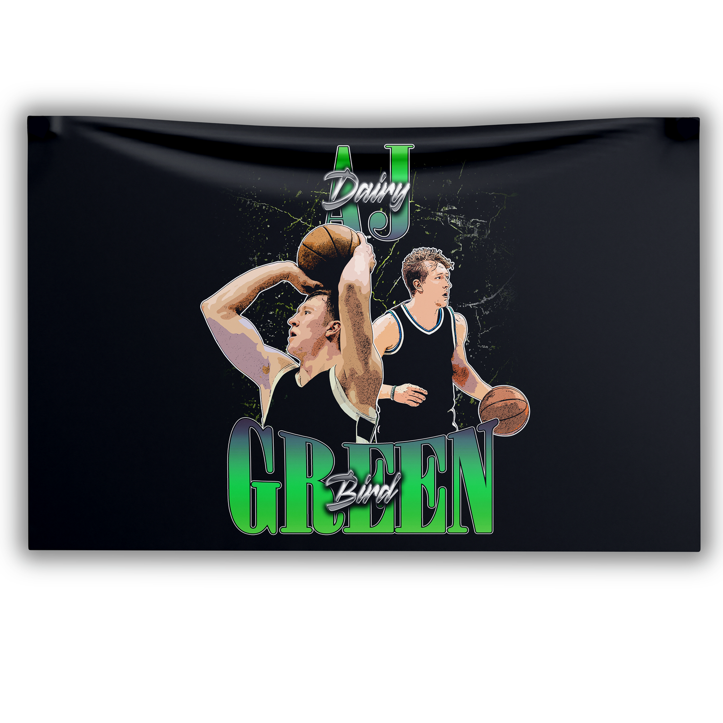 AJ Green Throwback Style Wall Flag