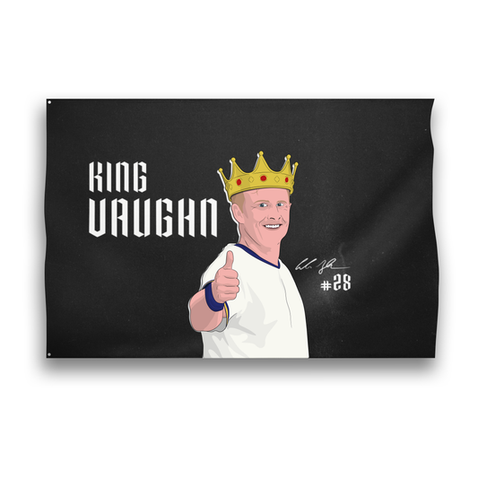 Andrew Vaughn "King Vaughn" Wall Flag