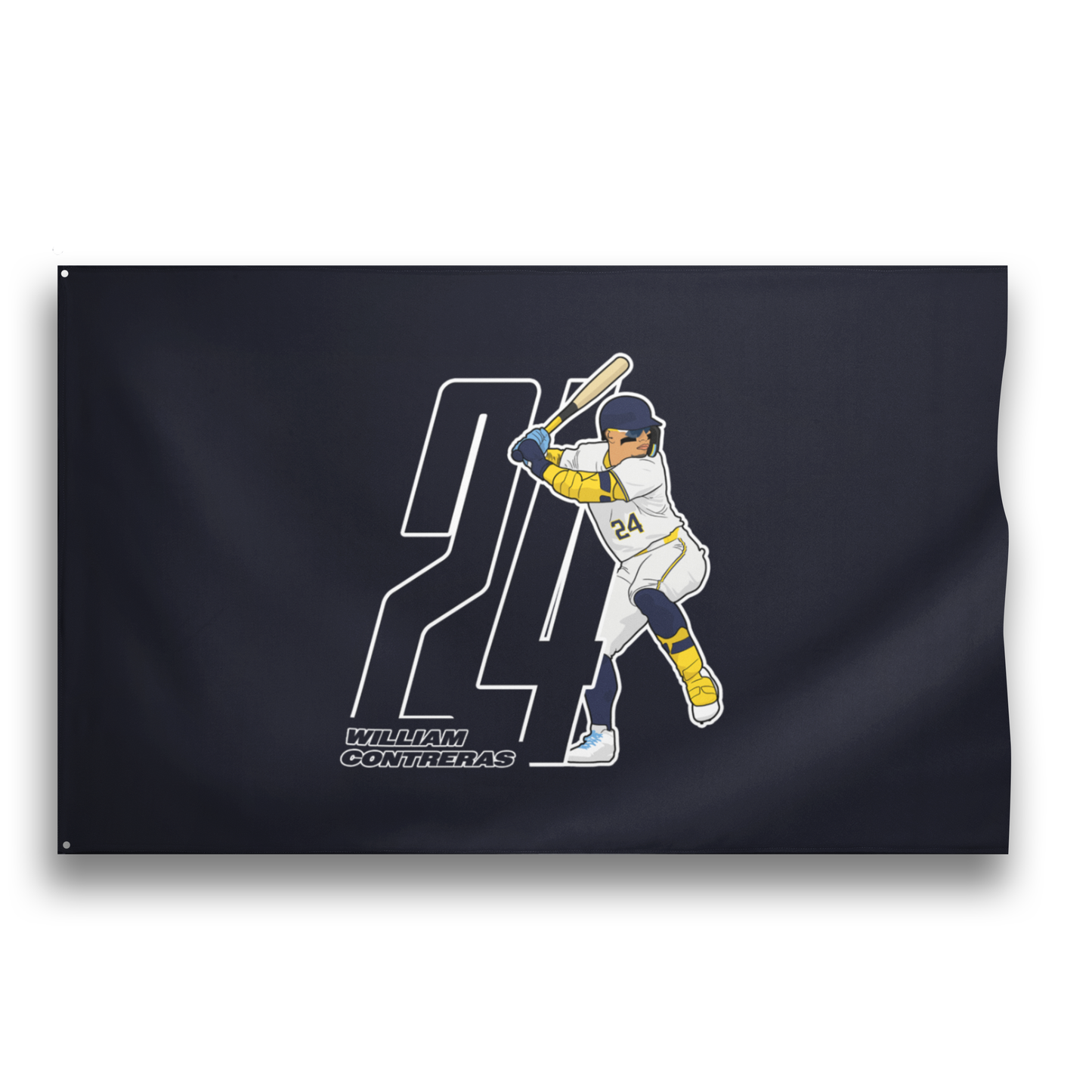 William Contreras Wall Flag